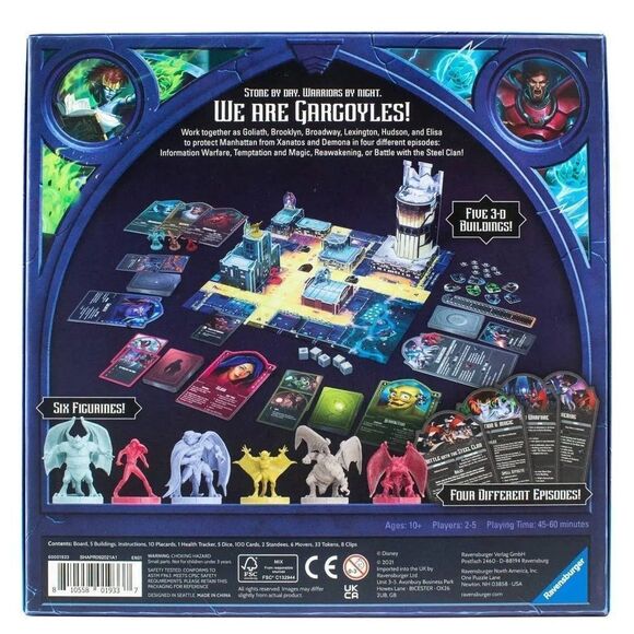 Disney Ravensburger Gargoyles Awakening Strategy Board Game - Picture 2 of 6